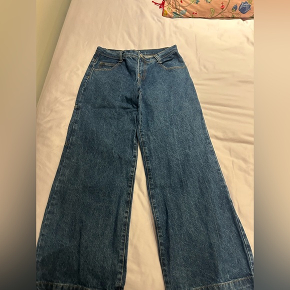 Brandy Melville Denim - Brandy Melville Blue Flare Jeans